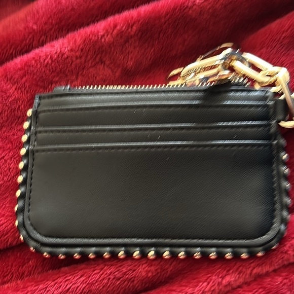 BCBGeneration Black Studded Keychain Wallet - Picture 4 of 11
